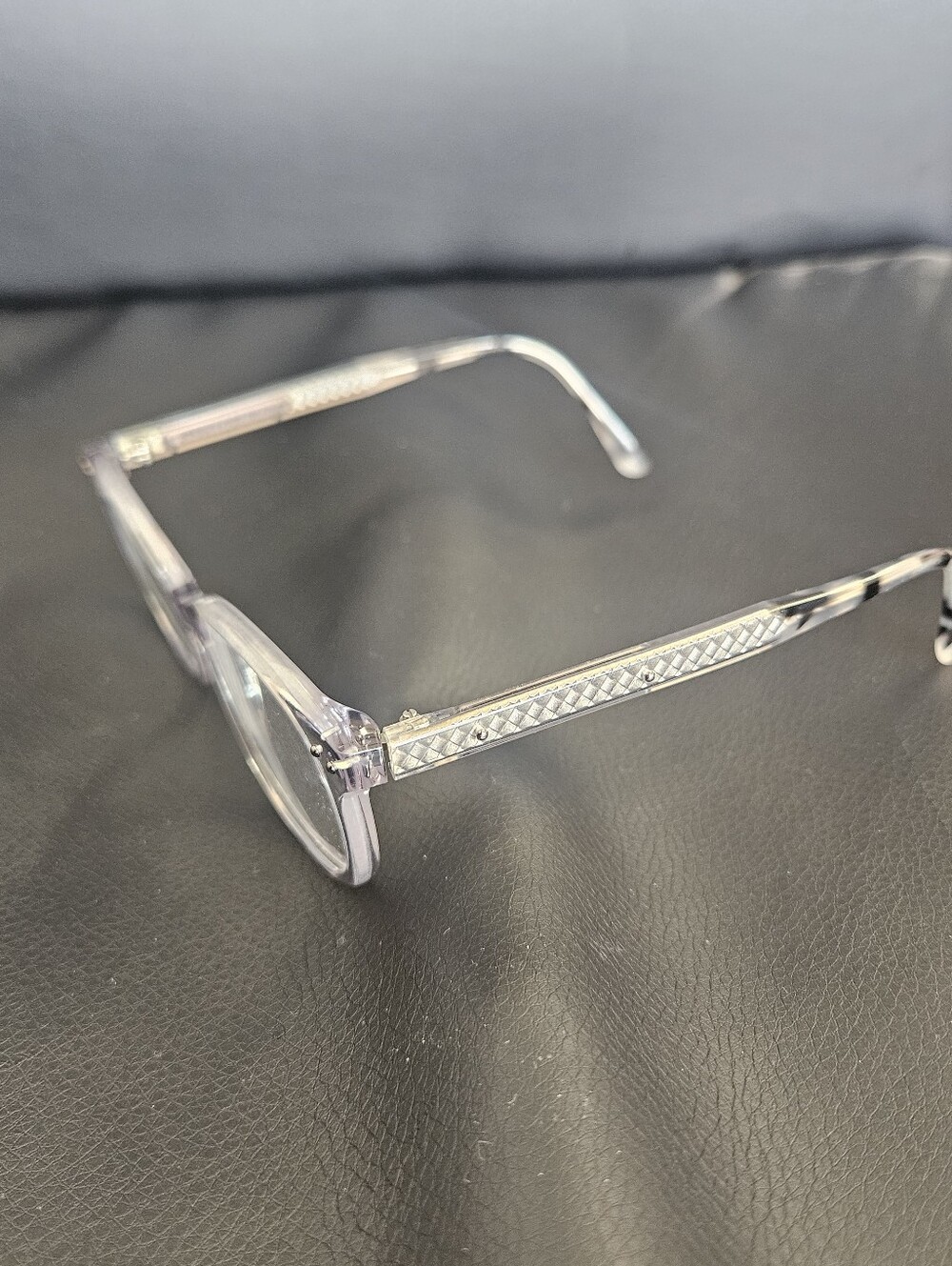 Bottega Veneta Eyeglasses Frames Only, BV0129OA 005, 53-17-145, Gray Tortoise - Picture 2 of 6